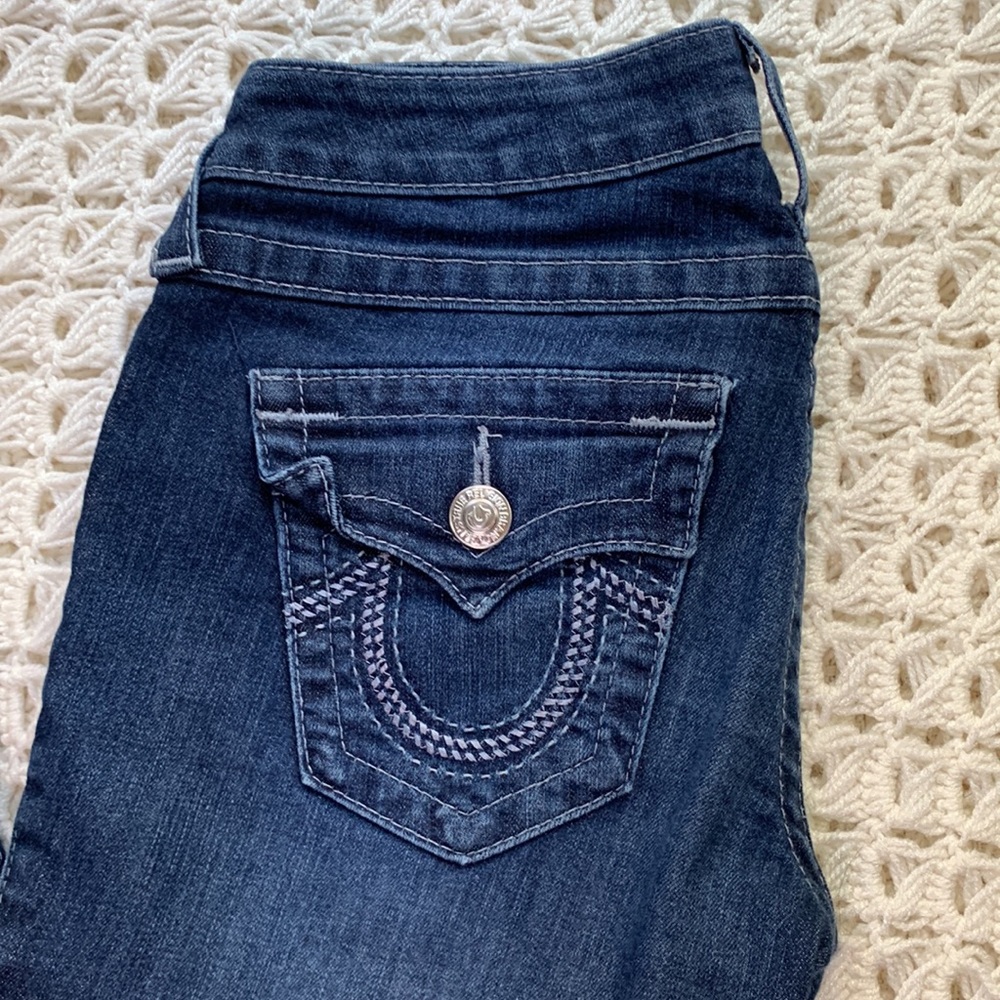 True Religion Low Rise Straight Jeans - Picture 4 of 12